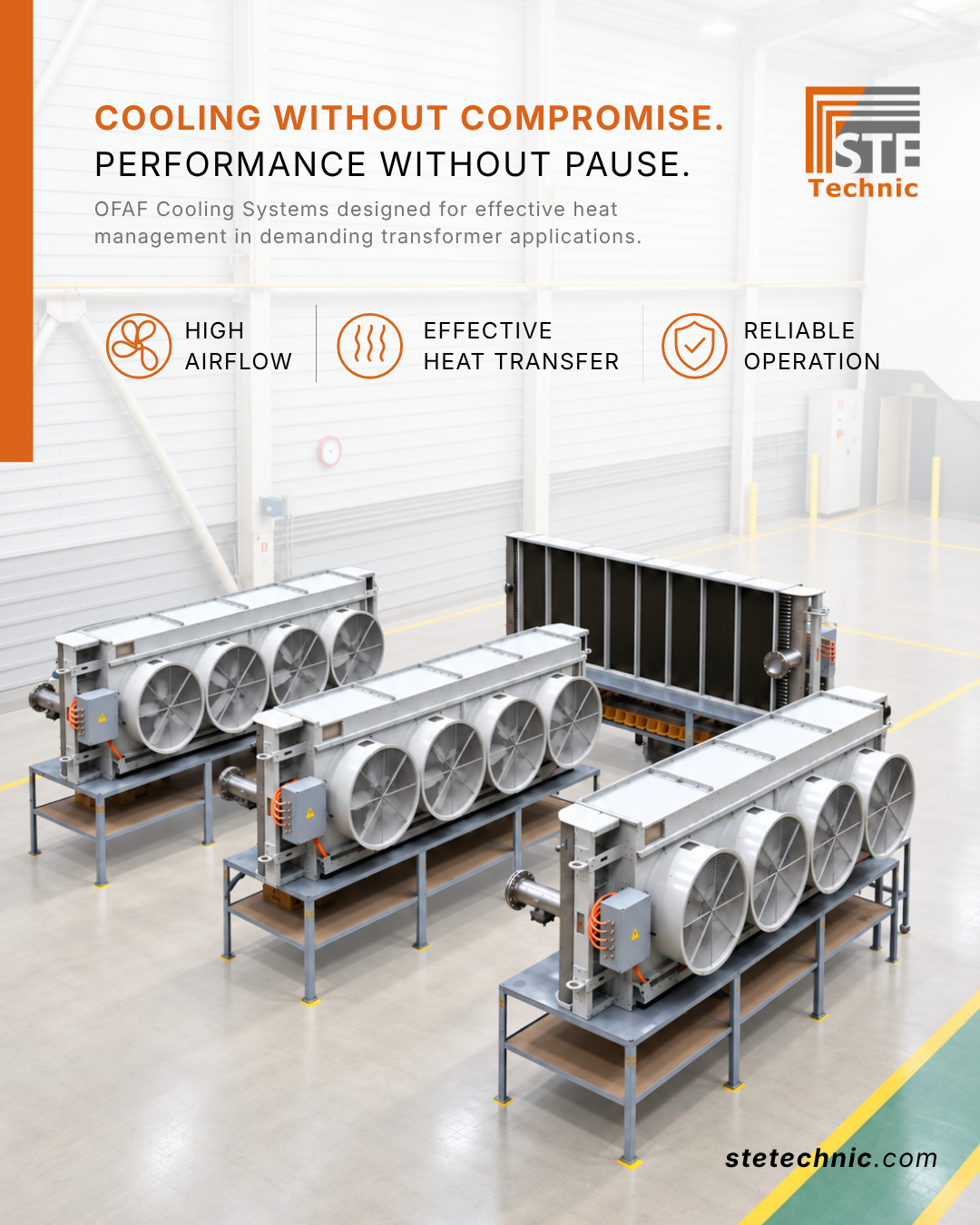 Cooling Without Compromise. Performance Without Pause.