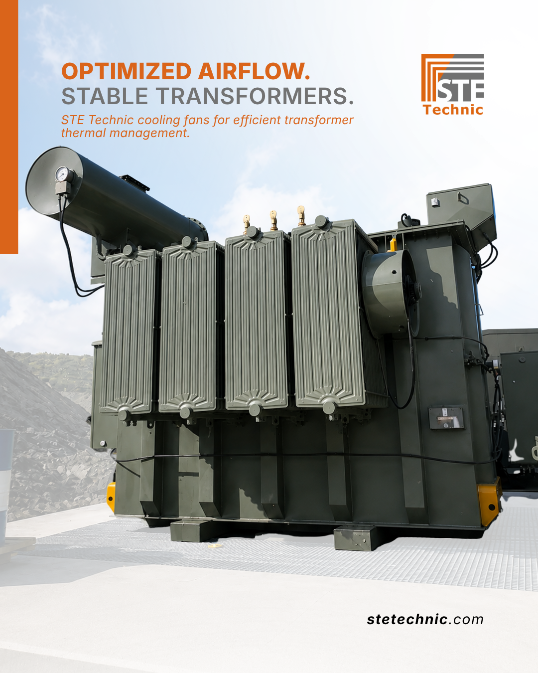 Effective Transformer Cooling Depends On Controlled Airflow And Stable Thermal Performance.