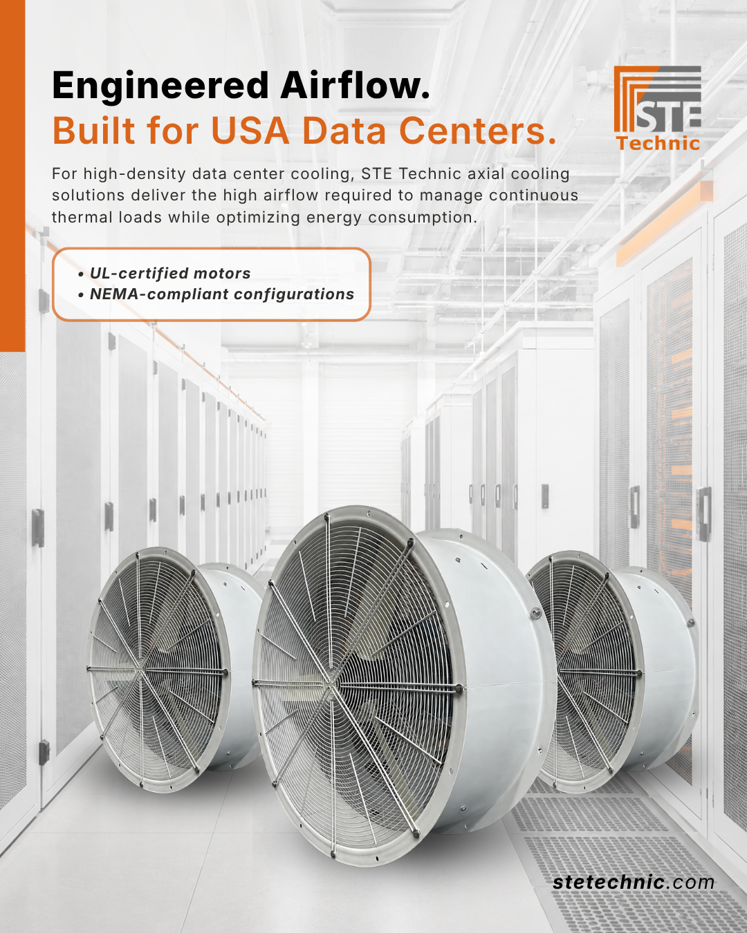 Engineered Airflow. Built For Usa Data Centers.