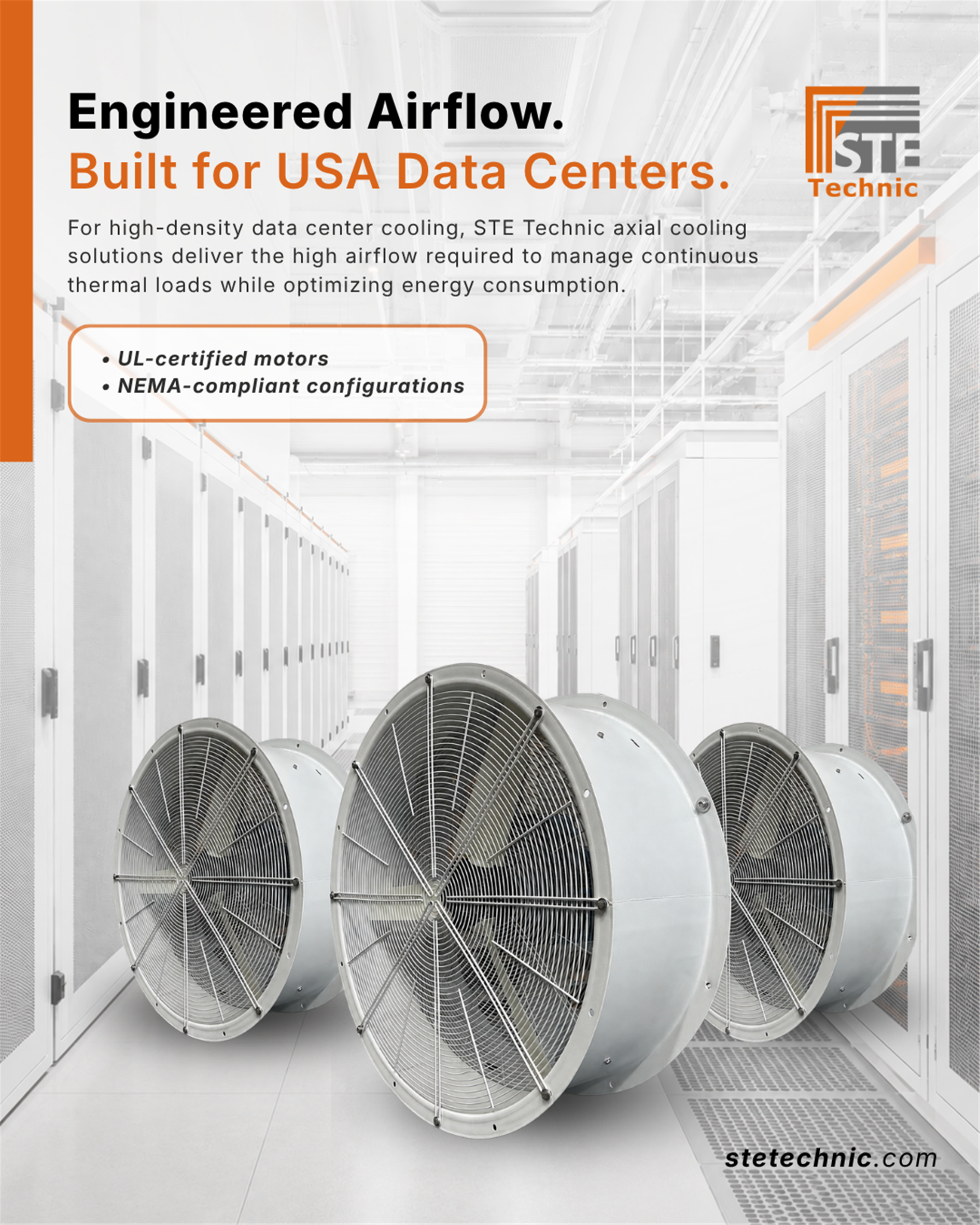 Engineered Airflow. Built For Usa Data Centers. 1