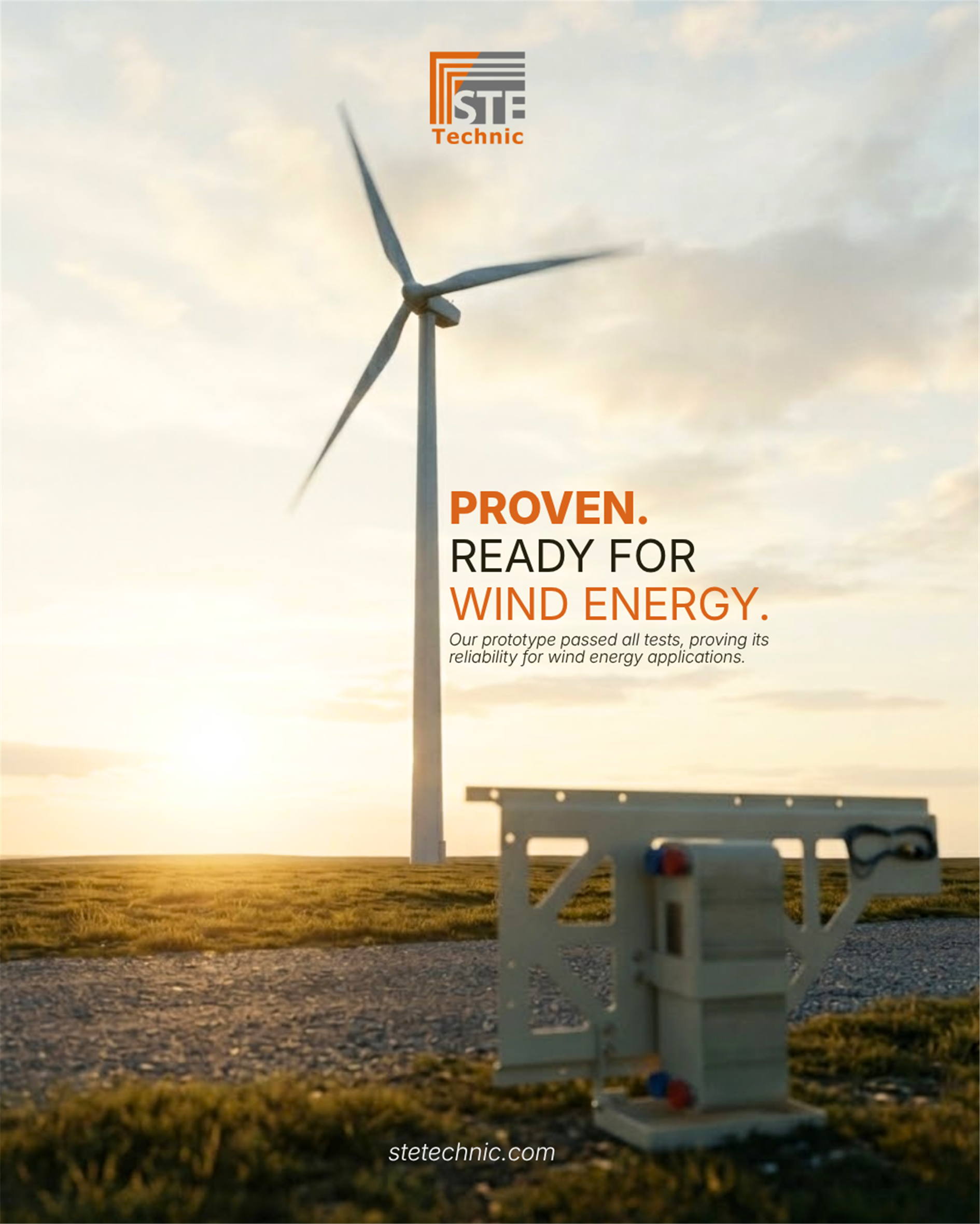 Proven. Ready For Wind Energy. 1