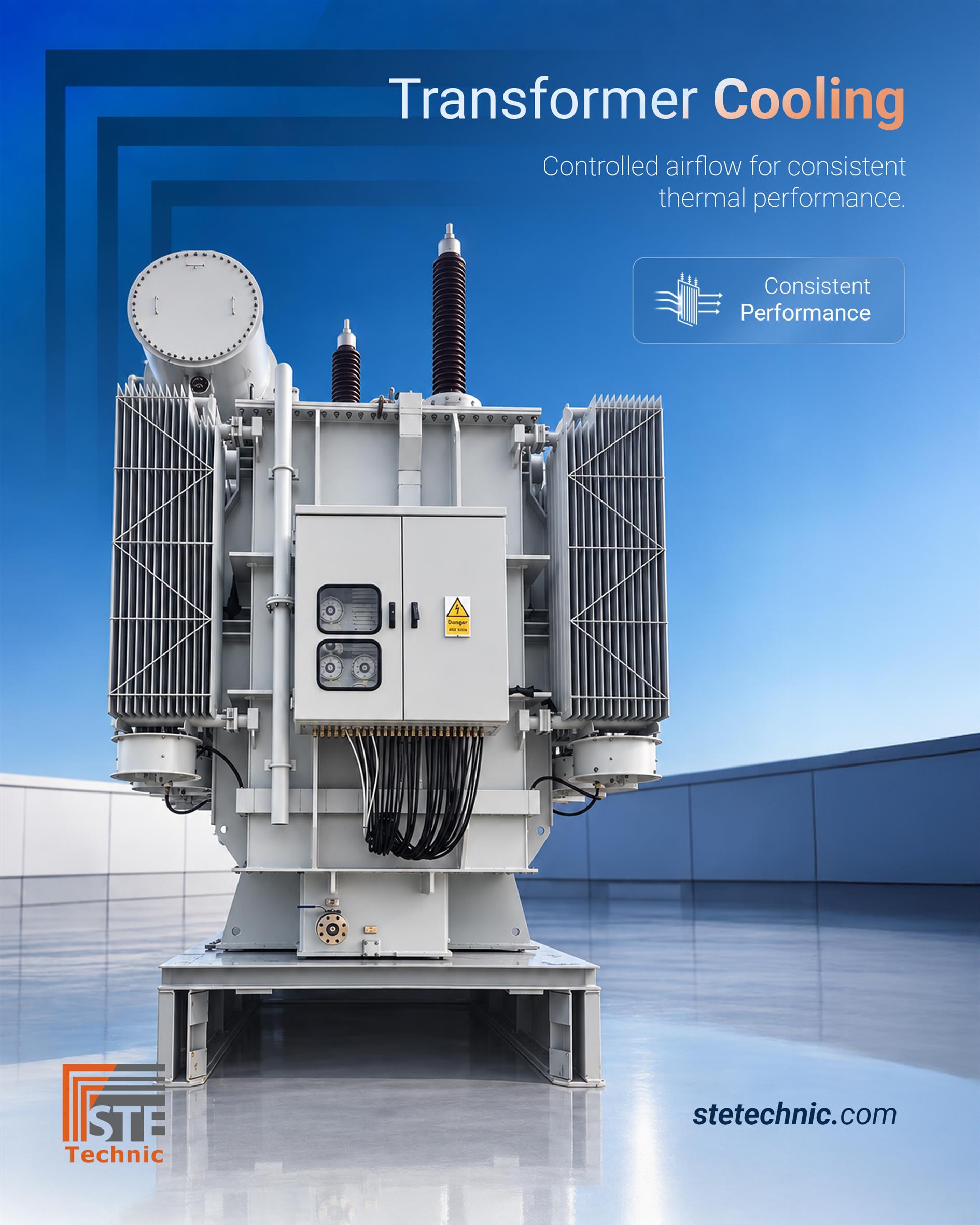 Reliable Cooling For Stable Transformer Performance.