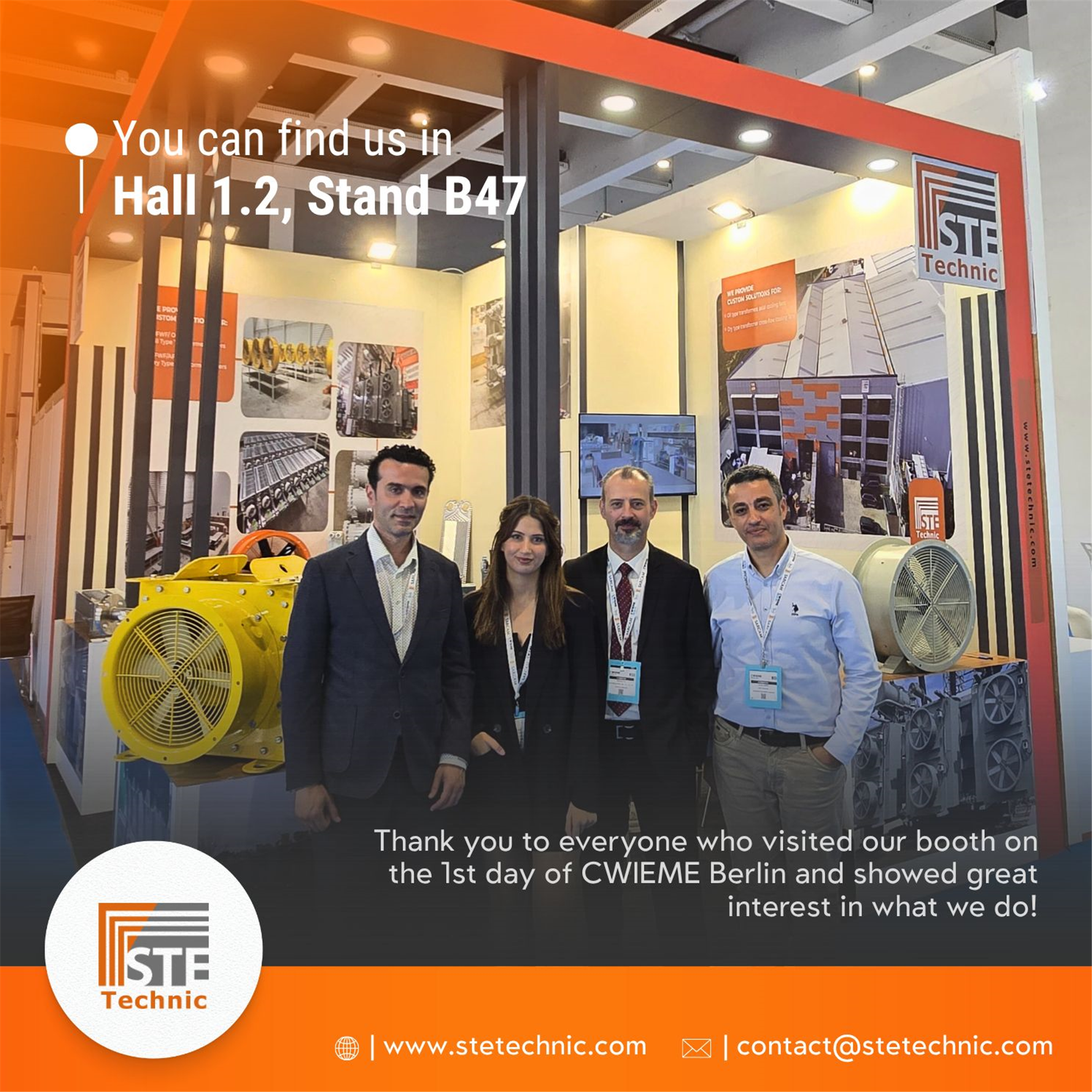 We Participated in the CWIEME 2025 Berlin Fair. 1